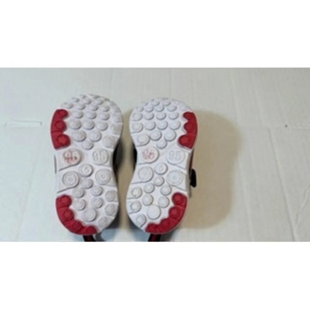 Disney Pixar Cars Lightning McQueen Toddler Sneakers Black Red 40956 Size 5